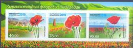 2019. Kyrgyzstan, Flora Of Kyrgyzstan, Poppy, S/s Imperforated, Mint/** - Kirgizië