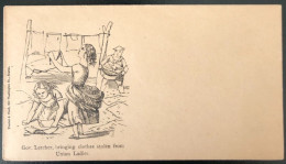 U.S.A, Civil War, Patriotic Cover - "Gov. Letcher, Bringing Clothes Stolen..." - Unused - (C404) - Marcofilia