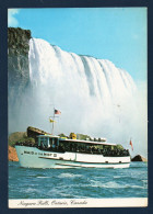 Ontario. Chutes Du Niagara. Bateau Pour Touristes Maid Of The Mist III Devant Les  Horseshoe Falls. 1980 - Niagara Falls