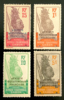 1924 AFRIQUE ÉQUATORIALE FRANÇAISE  GABON  - GUERRIER - NEUF** - Ongebruikt