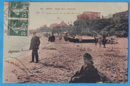 CPA HERAULT (34) - SETE - CETTE - PLAGE DE LA CORNICHE - Sete (Cette)