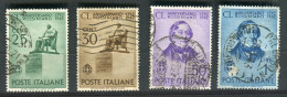 REGNO 1942 ROSSINI 4 V. USATI - Afgestempeld