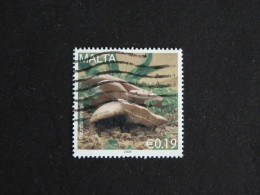 MALTE MALTA YT 1533 OBLITERE - CHAMPIGNON MUSHROOM PLEUROTE DE PANICAUT - Malte