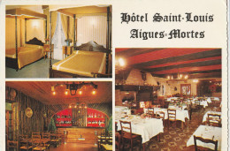 CPSM 30 AIGUES-MORTES  HOTEL ST LOUIS - Aigues-Mortes