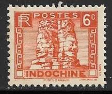 Yvert 160 6 C Rouge - ** - Unused Stamps