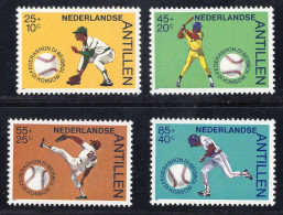 Netherlands Antilles 1984 Serie 4v Sports Baseball MNH - Antille