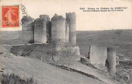 24-5501 : DOMEYRAT. CHATEAU FEODAL - Autres & Non Classés