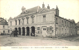 VERNOU - Mairie Et École Communale - Autres & Non Classés