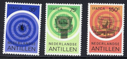 Netherlands Antilles 1982 Serie 3v International Traffic Controllers Year - Airport MNH - Antillas Holandesas