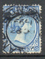 Falkland Islands QV 1891 2½d Dull Blue Definitive, Used, SG 28 - Falklandinseln