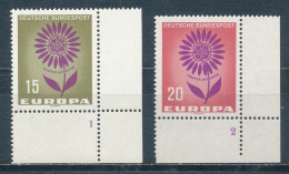 Bund 445/46 Eckrand ** Mit Formnummer Mi. - - Unused Stamps