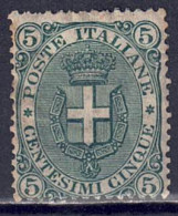 Italien 1891 - Wappen, Nr. 60, Gefalzt * / MLH - Ongebruikt