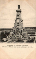 N°1426  W -cpa Monument Au Cimetière Chambière- - Sonstige & Ohne Zuordnung