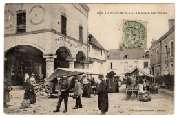 C-FR49440 CANDE La Place Des Halles - Le Marché - Malesherbes