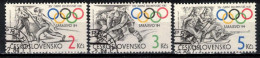 Tchécoslovaquie 1984 Mi 2751-3 (Yv 2570-2), Obliteré - Oblitérés