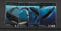 2001 MNH Faroe Islands, Mi 408-11 Postfris** - Féroé (Iles)