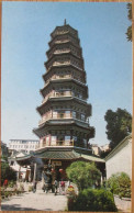 JAPAN HORYUJI TEMPLE FLOWERY PAGODA POSTCARD ANSICHTSKARTE  CARTOLINA PHOTO CARD POSTKARTE CARTE POSTALE KARTE - Tokio