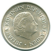1/4 GULDEN 1970 NIEDERLÄNDISCHE ANTILLEN SILBER Koloniale Münze #NL11645.4.D.A - Antillas Neerlandesas