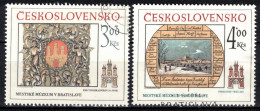 Tchécoslovaquie 1984 Mi 2770-1 (Yv 2589-90), Obliteré - Gebruikt