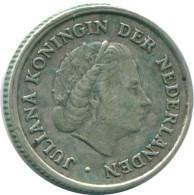 1/10 GULDEN 1970 NIEDERLÄNDISCHE ANTILLEN SILBER Koloniale Münze #NL13109.3.D.A - Niederländische Antillen