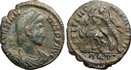 CONSTANTIUS II Mint Aquilee Officine: 3e AD353-354 2.37g/18.5mm #ANC10004.33.E.A - L'Empire Chrétien (307 à 363)