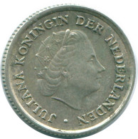 1/10 GULDEN 1963 ANTILLAS NEERLANDESAS PLATA Colonial Moneda #NL12497.3.E.A - Antillas Neerlandesas
