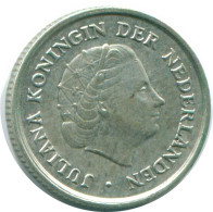 1/10 GULDEN 1966 NIEDERLÄNDISCHE ANTILLEN SILBER Koloniale Münze #NL12678.3.D.A - Antillas Neerlandesas