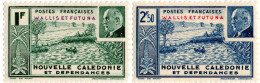 WALLIS E FUTUNA, PAESAGGI, LANDSCAPE, 1941, NUOVI (MNH**) Scott:WF 92-93 - Nuevos