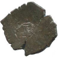 Authentic Original Ancient BYZANTINE EMPIRE Trachy Coin 2g/21mm #AG685.4.U.A - Byzantium