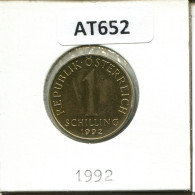 1 SCHILLING 1992 ÖSTERREICH AUSTRIA Münze #AT652.D.A - Austria