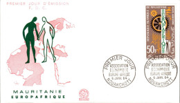 MAURITANIE FDC 1964 EUROPAFRIQUE - Mauritania (1960-...)