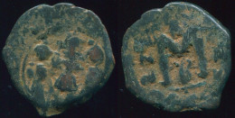 BYZANTINE EMPIRE Antique Authentique Pièce 5,00g/23,7mm #BYZ1080.5.F.A - Byzantium