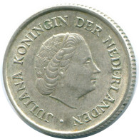 1/4 GULDEN 1970 NIEDERLÄNDISCHE ANTILLEN SILBER Koloniale Münze #NL11636.4.D.A - Antillas Neerlandesas