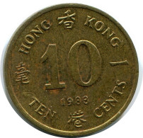 10 CENTS 1983 HONG KONG Coin #BA168.U.A - Hongkong