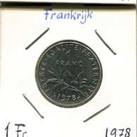 1 FRANC 1978 FRANCE Pièce Française #AM321.F.A - 1 Franc