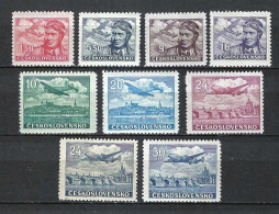 TCHECOSLOVAQUIE Ca.1945-50: Lot De Neufs* - Unused Stamps