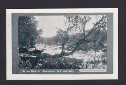 1/2 P. Bild-Ganzsache "River Scene Tzaneen" - Ungebraucht - Storia Postale