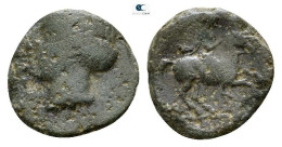 GRIEGO Bronze Antiguo Moneda HORSEMAN NYMPH2.19g/15mm #ANC12393.15.E.A - Greche
