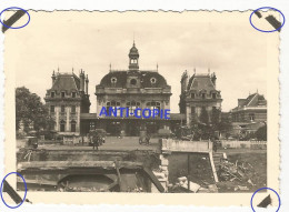 WW2 PHOTO ORIGINALE Soldats Allemands Gare & Pont Ko à SAINT OMER 62 PAS DE CALAIS - 1939-45