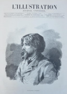 Alphonse Daudet - Page Originale 1881 - Historische Dokumente