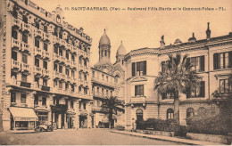 St Raphael * Le Cinéma GAUMONT PALACE Et Le Boulevard Félix Martin * Ciné CINEMA Gaumont Palace - Saint-Raphaël