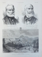 Clermont-Ferrand - M. Auguste Blanqui, Décédé - M. Lefuel, Décédé - Page Originale 1881 - Historical Documents