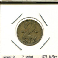 2 FORINT 1970 SIEBENBÜRGEN HUNGARY Münze #AS502.D.A - Hongarije