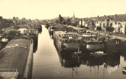 Mayville Harfleur * Péniches Batellerie * Flotille Sur La Lézarde */ Thème Péniche Barge Chaland - Harfleur