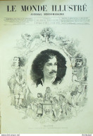 Le Monde Illustré 1875 N°939 Angleterre Hyde-Park Tichborn Fontainebleau (77) - 1850 - 1899