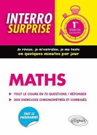 Interro Surprises Maths 1res STI2D/STL Spécialité SPCL Tout Le Cours En 72 Questions/Réponses - Sonstige & Ohne Zuordnung