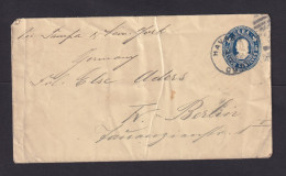 1900 - 5 C. Ganzsache Ab Havana Nach Berlin - Storia Postale