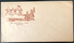 U.S.A, Civil War, Patriotic Cover - "The Latest Zouave Drill" - Unused - (C452) - Postal History