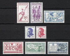 TCHECOSLOVAQUIE Ca.1945-50: Lot De Neufs* - Unused Stamps