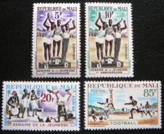 (dcos-205)  Mali     Mi 65-68    Yv  50-53   MNH    1963 - Mali (1959-...)